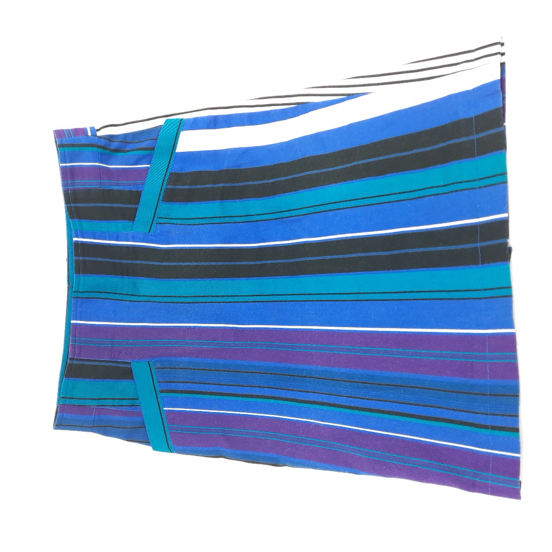 Acheter Jupe droite estivale rayée 5 couleurs KENZO Jungle T 42 Très bon état - 49,00 € Jupe droite estivale rayée 5 couleurs KENZO Jungle T 42 Très bon état - reconditionné disponible sur Label Emmaüs